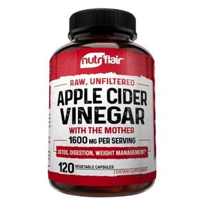 NutriFlair Apple Cider Vinegar Capsules with Mother