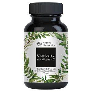 Natural elements Cranberry mit Vitamin C