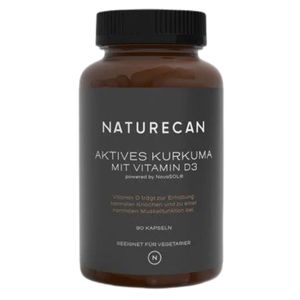 NatureCan Aktives Kurkuma mit Vitamin D3