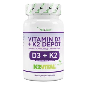 Vit4ever Vitamin D3 + K2 Depot