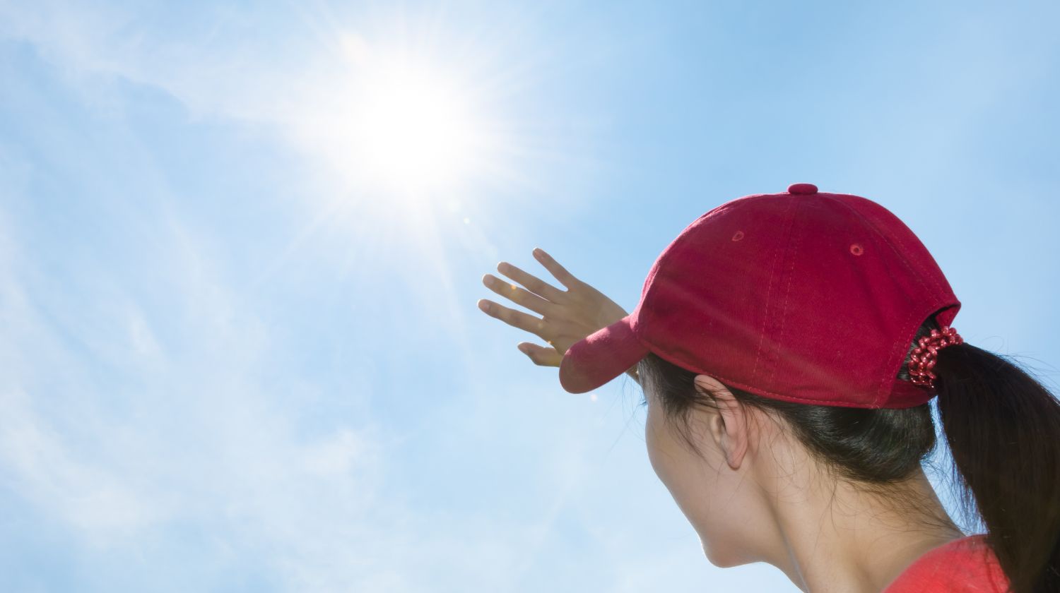 Vermeiden Sie starke Sonneneinstrahlung