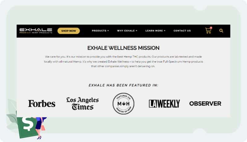 exhale wellness coupon code step 1
